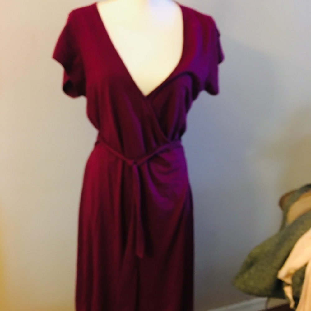 Eddie Bauer Size Large wrap around dress.